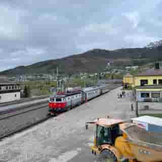 Der Intercity erreicht Narvik