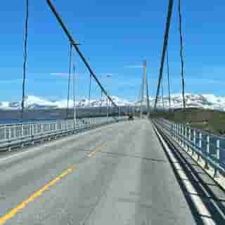 Blick auf eine Brücke