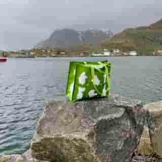 Der knallgrüne Mumin-Sack