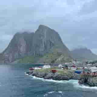 Typische Lofotenstimmung bei Reine