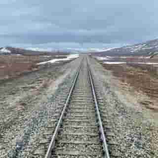 Eingleisig durchs Saltfjellet