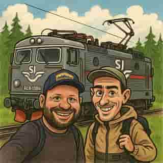 Comic-Selfie mit SJ-Lok Rc6 1386