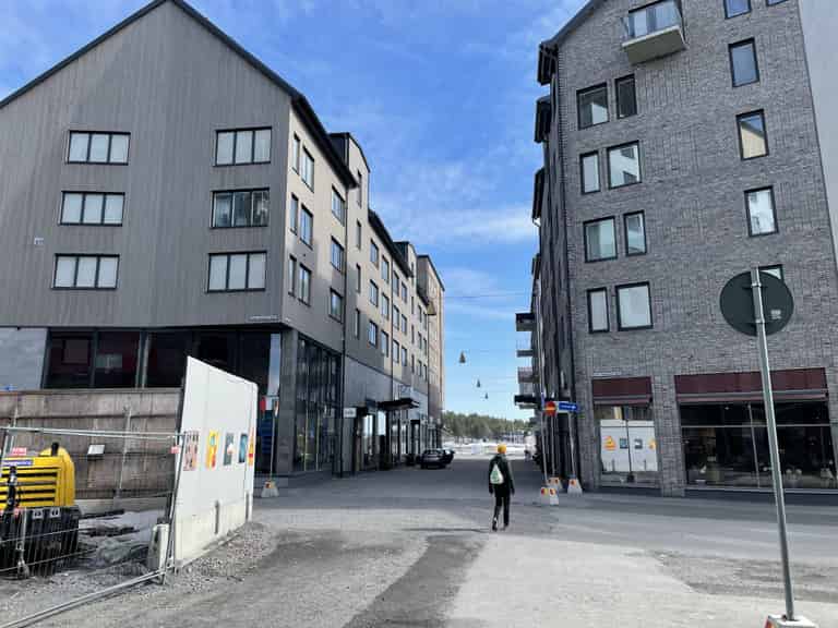 Das neue Stadtzentrum von Kiruna
