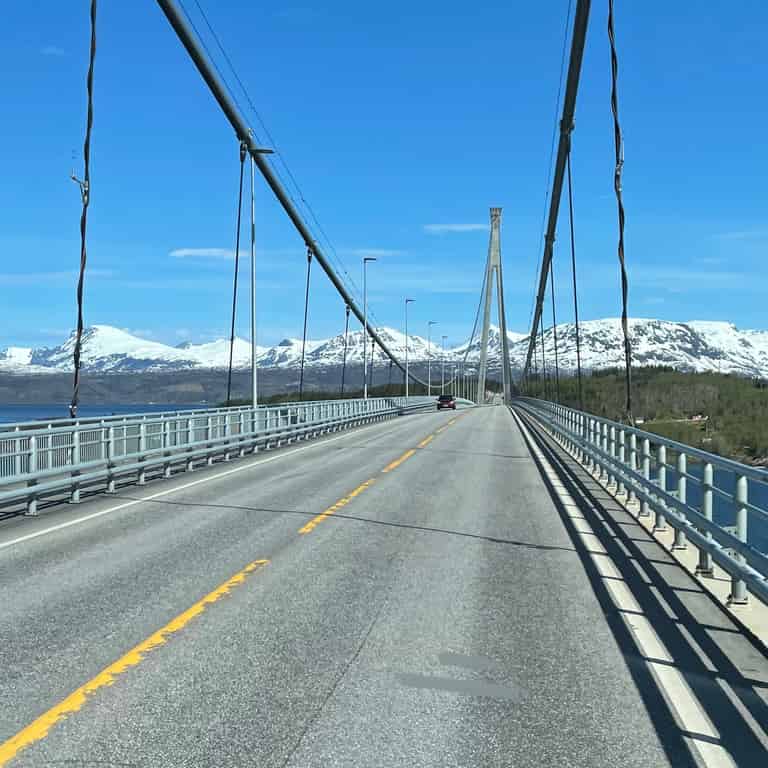 Blick auf eine Brücke