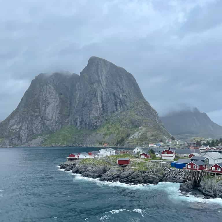 Typische Lofotenstimmung bei Reine