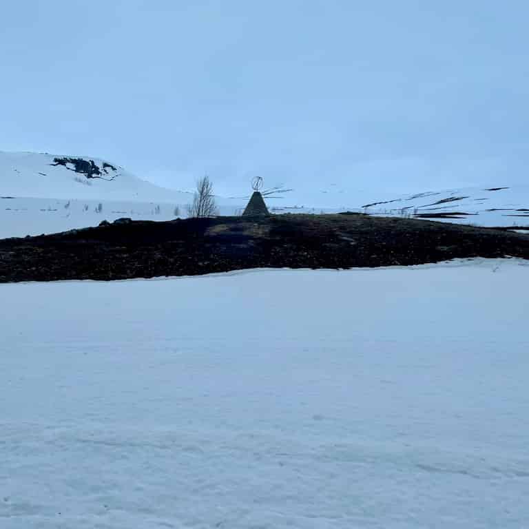 Polarkreis am Saltfjellet
