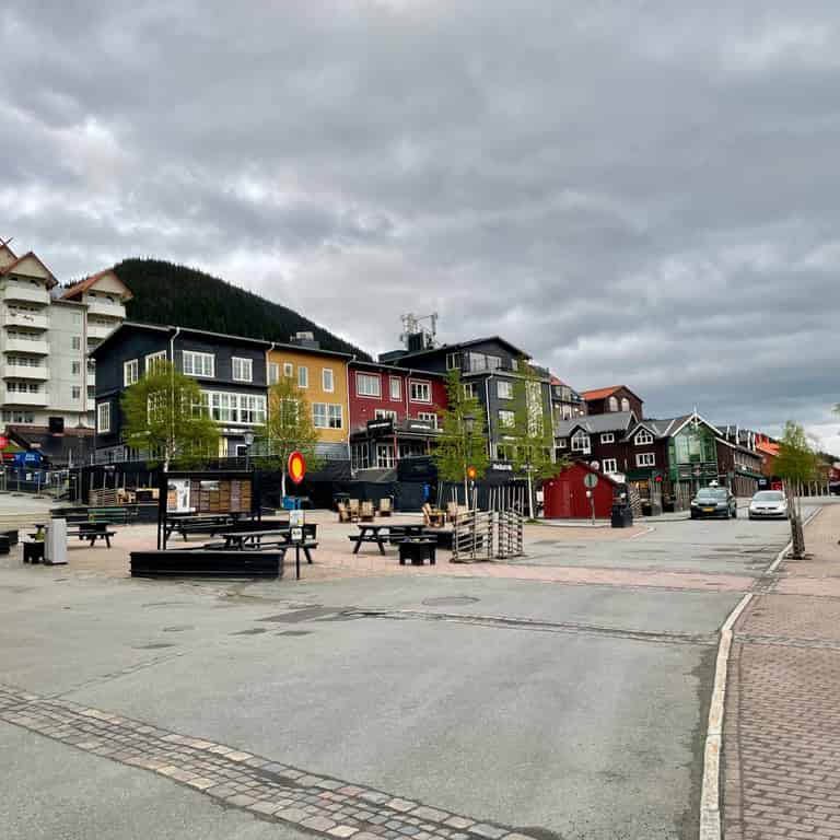 Zentrum von Åre