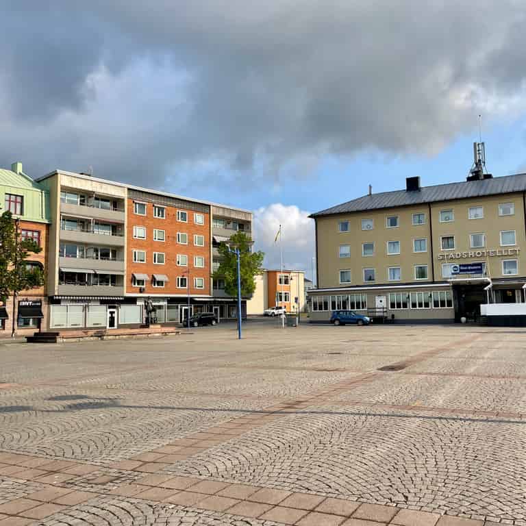 Hauptplatz von Vetlanda