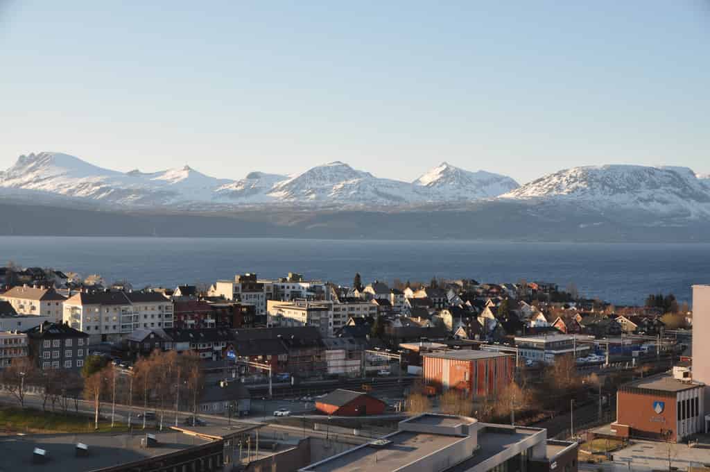 Blick auf Narvik