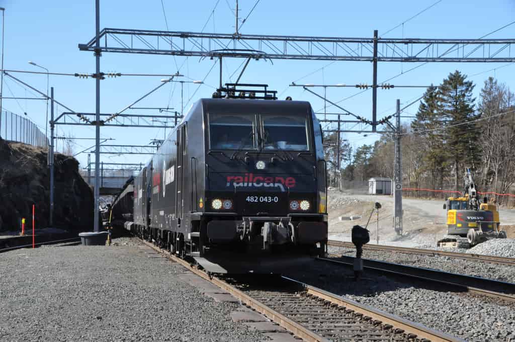 Lokomotive in Narvik