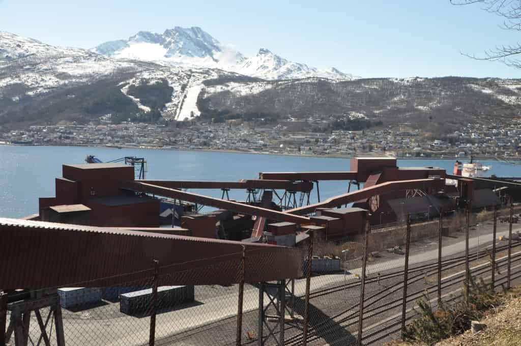 Industrielandschaft in Narvik