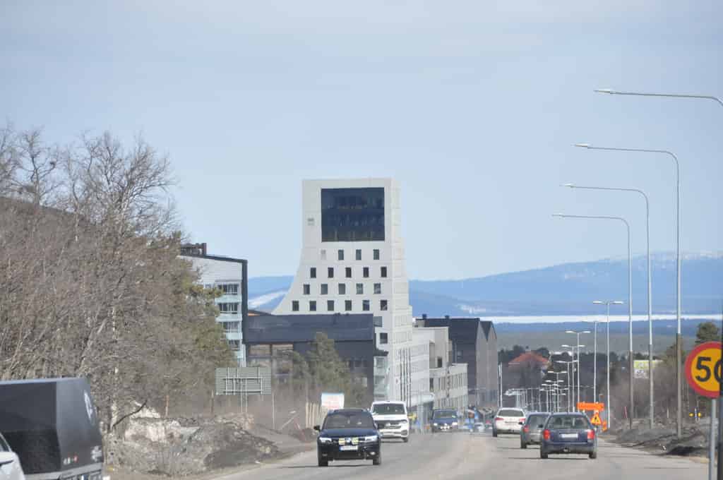 Das neue Stadtzentrum von Kiruna