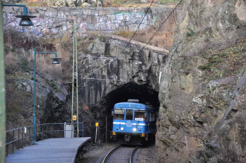 Bild der Saltsjöbanan