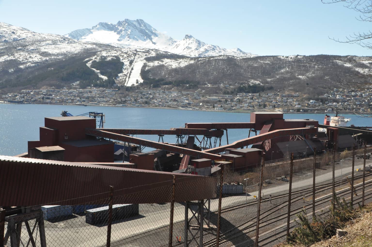 Industrielandschaft in Narvik