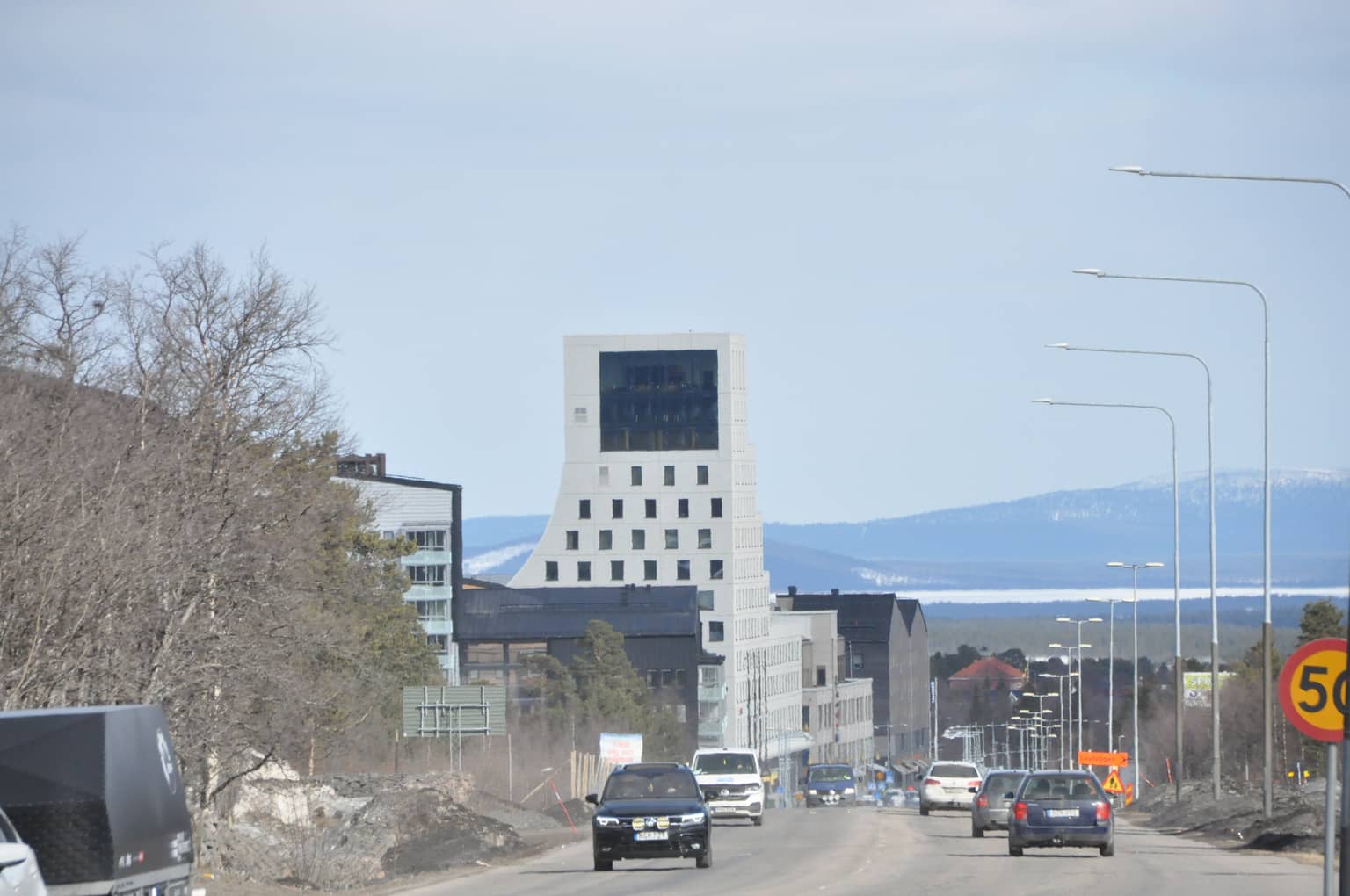 Das neue Stadtzentrum von Kiruna