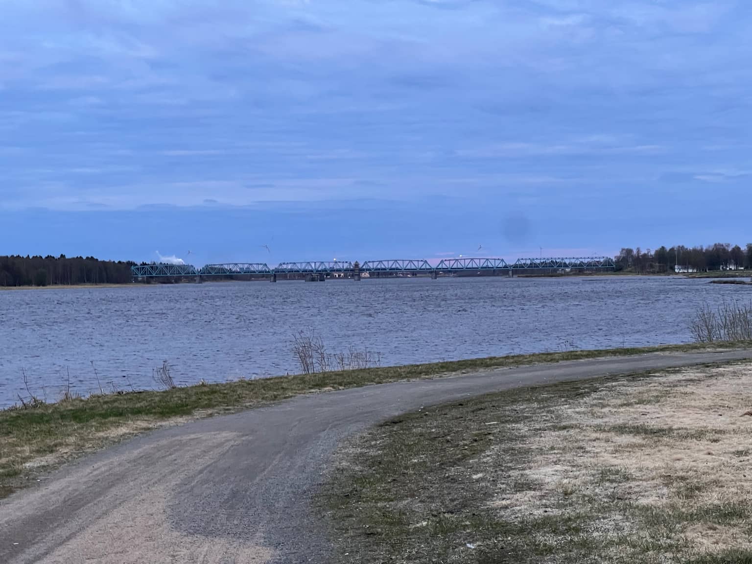Brücke über den Torneälven