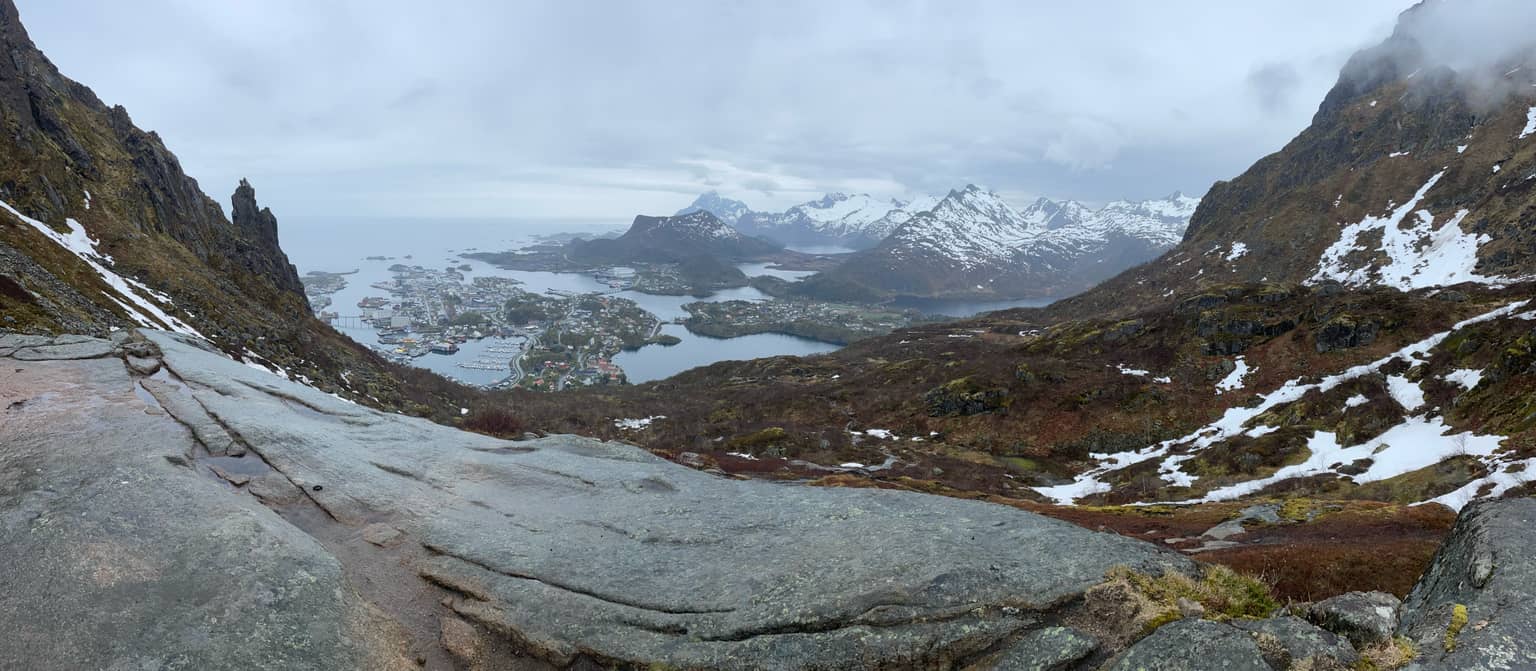 Panorama vom Fløya